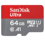 SanDisk Ultra microSDXC 64GB / Pamäťová karta / Class 10 / UHS-I / A1 / čítanie 140 MB/s (SDSQUAB-064G-GN6MN)