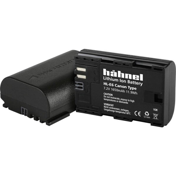 Hähnel Fototechnik HL-E6 akumulátor do kamery Náhrada za orig. akumulátor LP-E6 7.2 V 1650 mAh; 10001786