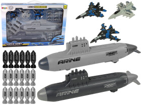 Mamido Set Army Naval Submarine Jet Bombs