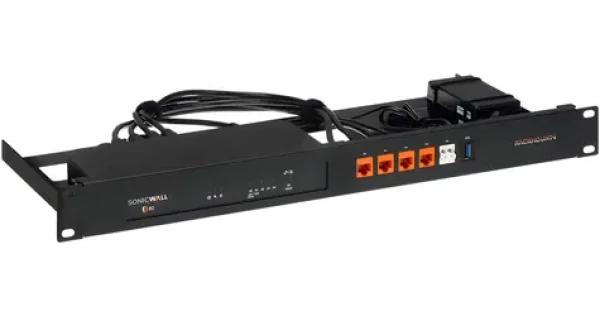 Rackmount.IT RM-SW-T14 čierna / Montážna sada do racku / pre SonicWall TZ80 / 1U (RM-SW-T14)