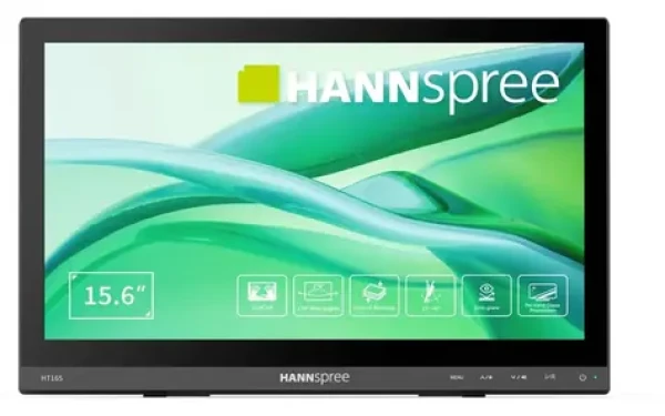 15.6" Hannspree HT165HPB čierna / TFT Touch / 1920 x 1080 / 250cd / 16:9 / 800:1 / 15ms / HDMI (HT165HPB)
