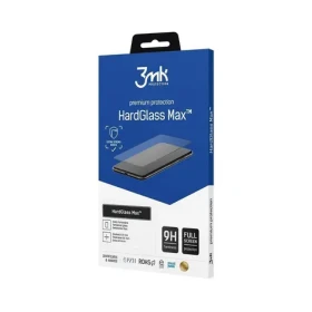 3mk HardGlass MAX čierna / Tvrdené sklo / Apple iPhone 13 Pro Max / 9H / 0,3 mm (5903108408486)