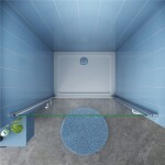 H K - Sprchové dvere SOLO D1 76 jednokrídlové dvere 75-77 x 185 cm SE-SOLOD176SET