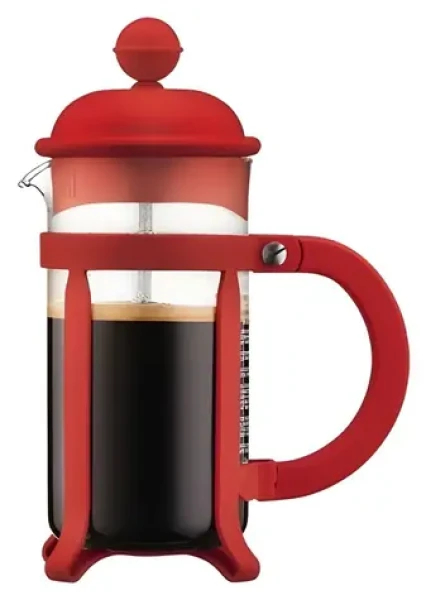 Bodum JAVA 1903-294 červená / French press kanvica / na 3 šálky
