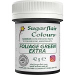 Gélová farba extra zelená 42 g - Sugarflair - Sugarflair