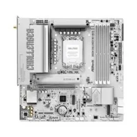 ASRock B860M Challenger WiFi biela / Základná doska / LGA1851 / Intel B860 / mATX / DDR5 / Wi-Fi 7 (B860M CHALLENGER WIFI WHITE)