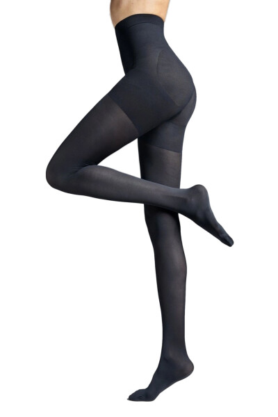 Zimné pančuchy Bye cellulite čierne - GATTA černá 2