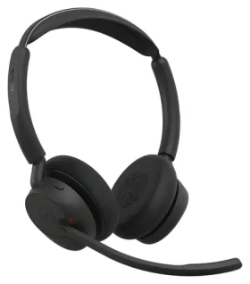 JABRA Evolve3 45 MS Link 390c Stereo čierna / Slúchadlá / mikrofón / USB-C + Bluetooth (34599-999-899)