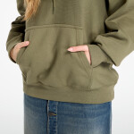 Mikina Nike Solo Swoosh Men's Pullover Hoodie Medium Olive/ Medium Olive/ White XL