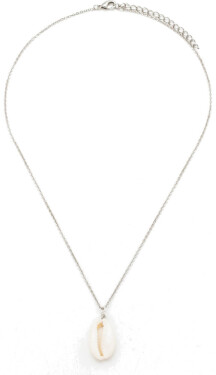 JVD Oceľový náhrdelník s mušľou SSSN0024S20BI00