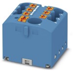 Phoenix Contact 3273462 blok rozvádzača 25.2 mm pružinová svorka modrá 10 ks; 3273462