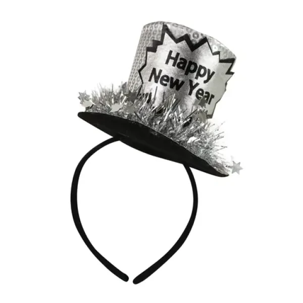 Rappa Čelenka s mini klobúkom Happy New Year