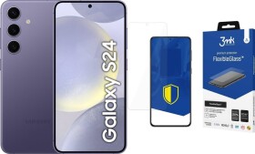 Samsung Galaxy S24 5G 8/128GB Fioletowy (SM-S921BZVDEUE) + FlexibleGlass