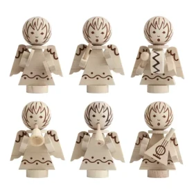 Detoa Vianočné ozdoby anjelikovia