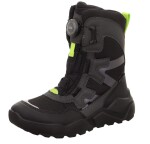 Chlapčenské zimné topánky ROCKET Black/Green Gore-Tex, Superfit , 1-000403-0020, zelená - 37