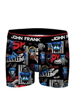 Pánske boxerky John Frank JFBD354 černá