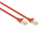 Digitus DK-1644-010-R-10 sieťový kábel Cat6 S/FTP 1 m červená 10 ks (DK-1644-010-R-10)