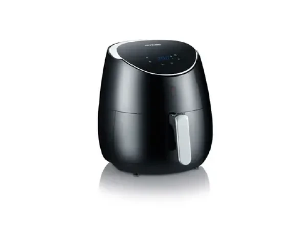Severin FR 2445 čierna / Teplovzdušná fritéza / 2000W / 5 l / 8 programov / 80 - 200 °C (FR 2445)
