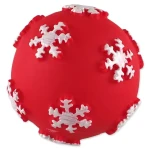 Dog Fantasy Hračka - Winter Tale Pískacia loptička červená 7cm (454-857255)