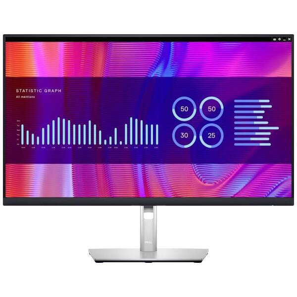 27 DELL P2723DE Professional čierna / LED / 2560x1440 / IPS / 16:9 / 5ms / 1000:1 / 350cd-m2 / HDMI+DP / 3YNBD (210-BDEH)