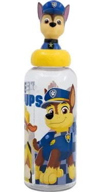 STOR Fľaša na pitie Tlapková patrola 560 ml / Fľaša na pitie / Ecozen / 3D uzáver / bez BPA (81654)