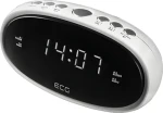 ECG RB 010 biela / Rádiobudík / FM / LED displej (150230444958)