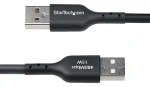 StarTech kabel USB-A na USB-C černá / USB 2.0 / 4 m / rychlé nabíjení (USB2AC4MBKE)