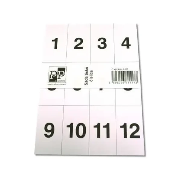 OXYBAG Sada číslic - vystrihovací (1-117)