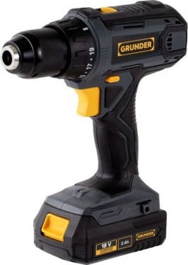 Grunder CD-L1218 18 V 1 x akumulátor 2 Ah