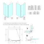 POLYSAN - FORTIS EDGE bočná stena 800 číre sklo FL3582