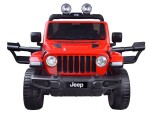 Mamido Detské elektrické autíčko Jeep Wrangler Rubicon 4x4 zelená