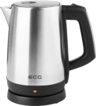 ECG RK 1742 Puro strieborná / rýchlovarná kanvica / 2200W / 1.7 L / nerez (100001831806)