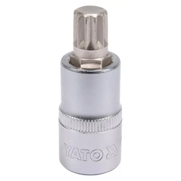 YATO YT-04344 / Nadstavec 1/2 bit viaczubý M12 55 mm (YT-04344)