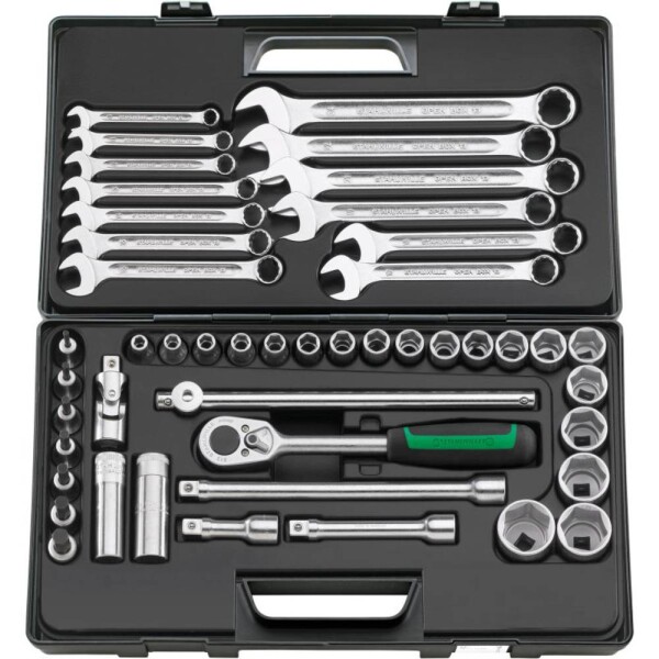 Stahlwille 876 KN 96032301 súprava nástrčných kľúčov 8 mm, 9 mm, 10 mm, 11 mm, 12 mm, 13 mm, 14 mm, 15 mm, 16 mm, 17 mm, 18 mm, 19 mm, 21 mm, 22 mm, 24 mm, 27; 96032301