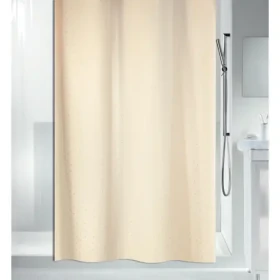 Spirella RICCO béžový / Sprchový záves / 180 x 200 cm / polyester