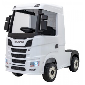 Mamido Elektrický kamión Scania R-SÉRIA 4x4 biely