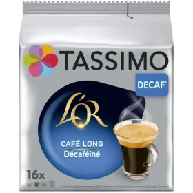 Jacobs L#39;OR Lungo Decaf Tassimo 16 ks / Kapsľová káva / Bez kofeínu (8711000679760)