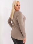 PM SW PM 3006+1 jumper.11 tmavá lila XL/XXL