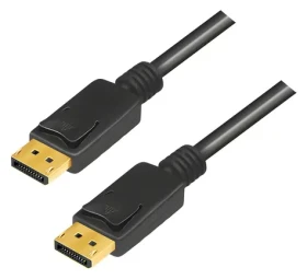 LogiLink DisplayPort 1.4 čierna / Kábel DisplayPort / 5 m / 8K/60 Hz (CV0139)