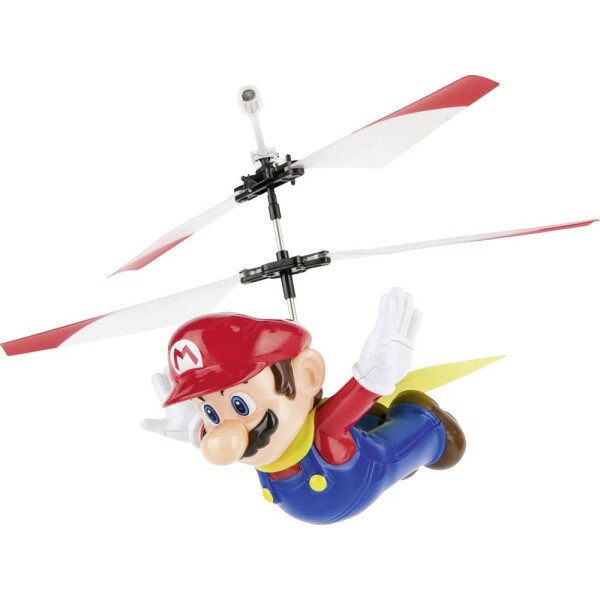 Carrera RC Super Mario- Flying Cape Mario RC model vrtuľníka vrtuľník s dvojitým rotorom RtF; 370501032P