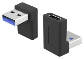 PremiumCord Adaptér USB-C F - USB 3.0 AM / Redukcia / zahnutá 90° (kur31-27)