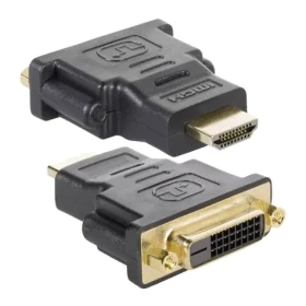 Techly IADAP-HDMI-606 čierna / Redukcia / HDMI na DVI-D 24 +1 / Dual Link / pozlátené konektory (IADAP-HDMI-606)