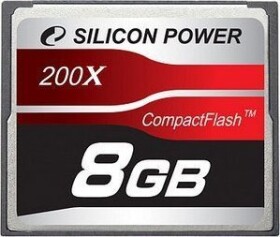 Silicon Power 200x Compact Flash 8 GB (SP008GBCFC200V10)