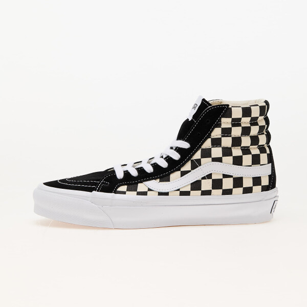 Tenisky Vans Sk8-Hi Reissue 38 LX Checkerboard Black/ Off White EUR 40
