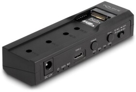 Delock DeLOCK Konwerter USB Type-C na diski 1 x SSD M.2 NVMe + 1 x SATA SSD/HDD z funkcją klonowania