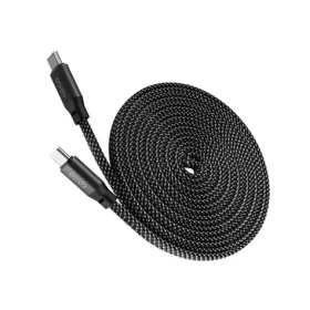 Epico UltraLink 240W magnetický kábel USB-C na USB-C EC40 čierna / 1,5 m / 240 W / 480Mb/s (9915101900049)