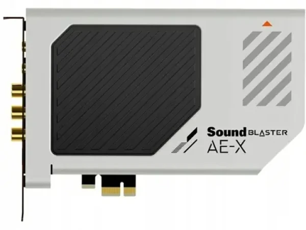 Creative Sound Blaster AE-X sivá/čierna / Zvuková karta / PCIe / ESS SABRE DAC / slúchadlový zosilňovač (70SB196000000)