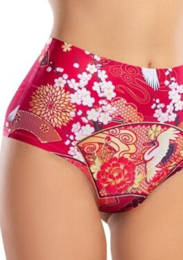Dámske nohavičky MEMÉME Hi-briefs China Orient Magic S Dle obrázku