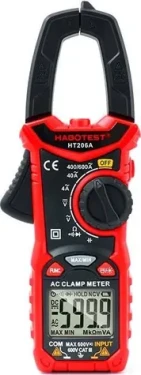 Habotest HT206A Digitálny kliešťový merač / 600V / 2x AAA (HT206A)