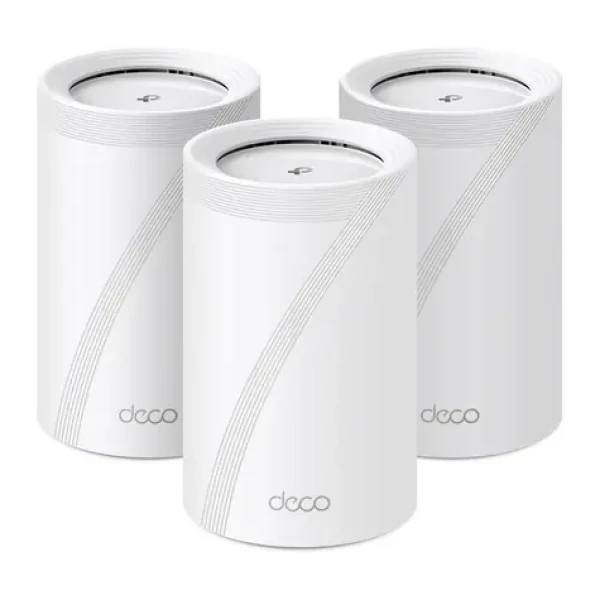 TP-LINK Deco BE65 (3-pack) biela / Wi-Fi 7 systém MESH BE9300 / Tri-band / 2.4 GHz 574 Mbps / 5 GHz 2880Mbps / 6 GHz 5760 (Deco BE65(3-pack))
